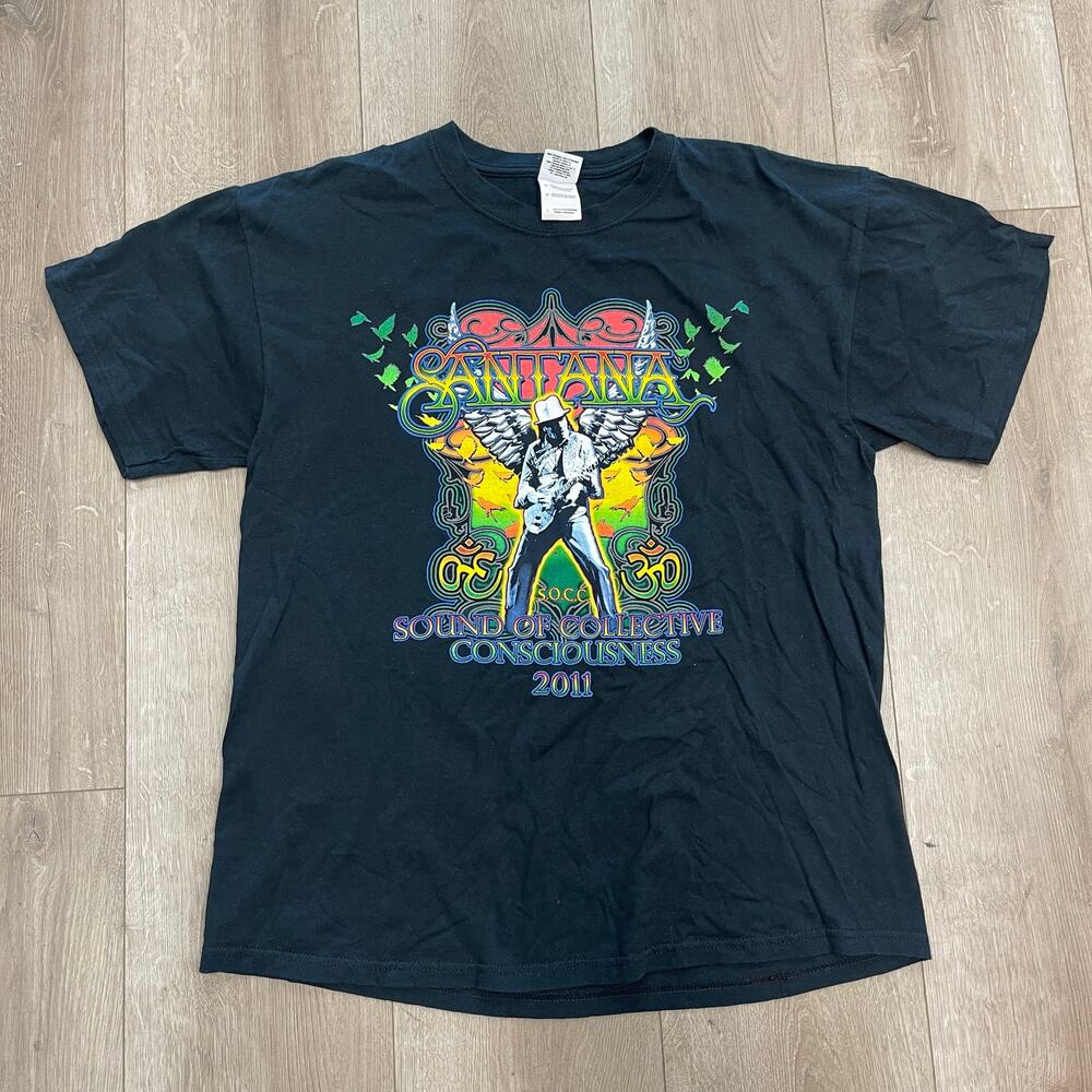 Carlos Santana 2011 Sound of Consciousness Tour Tee size L